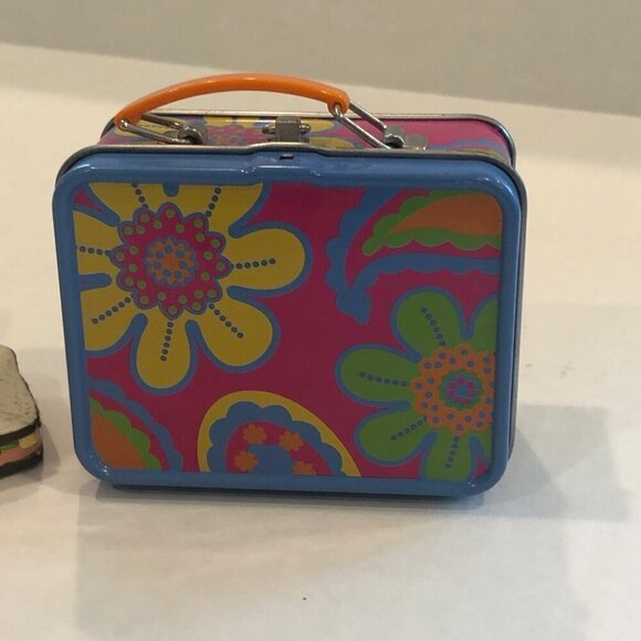 American Girl AG Julie Lunch Box Complete Thermos Sandwhich Food Flower Read - Picture 4 of 6